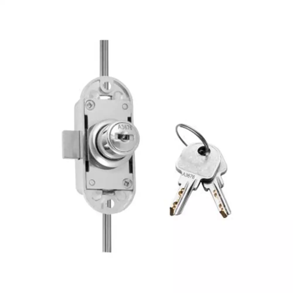 Ozone Cupboard Lock With Computerized Keys (CP) - 22 mm