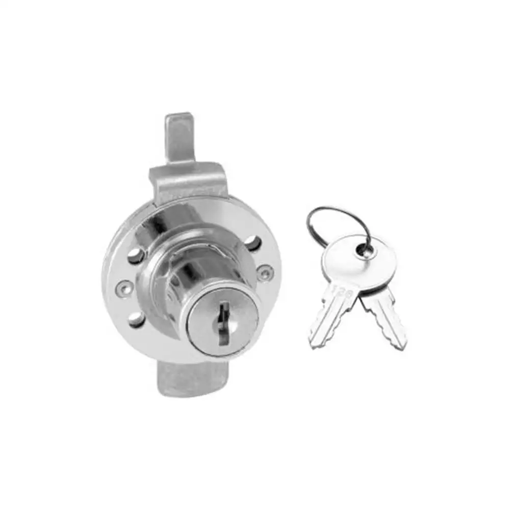 (Pack of 5) Ozone New Cupboard Lock (Chrome Plating) - 22 mm