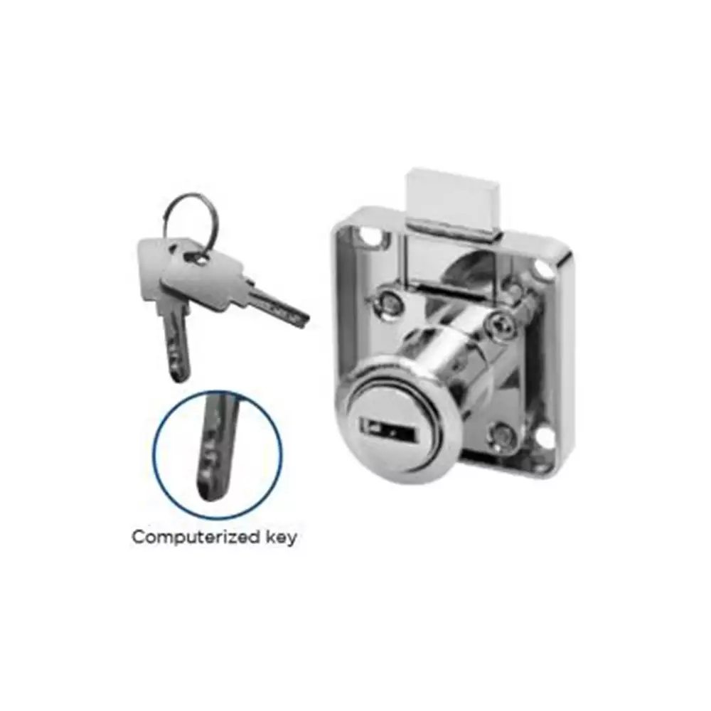 Ozone Multipurpose Lock With Computerized Key - 22 mm