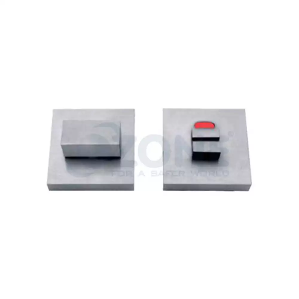 Ozone Escutcheon with knob & occupied indicator Square