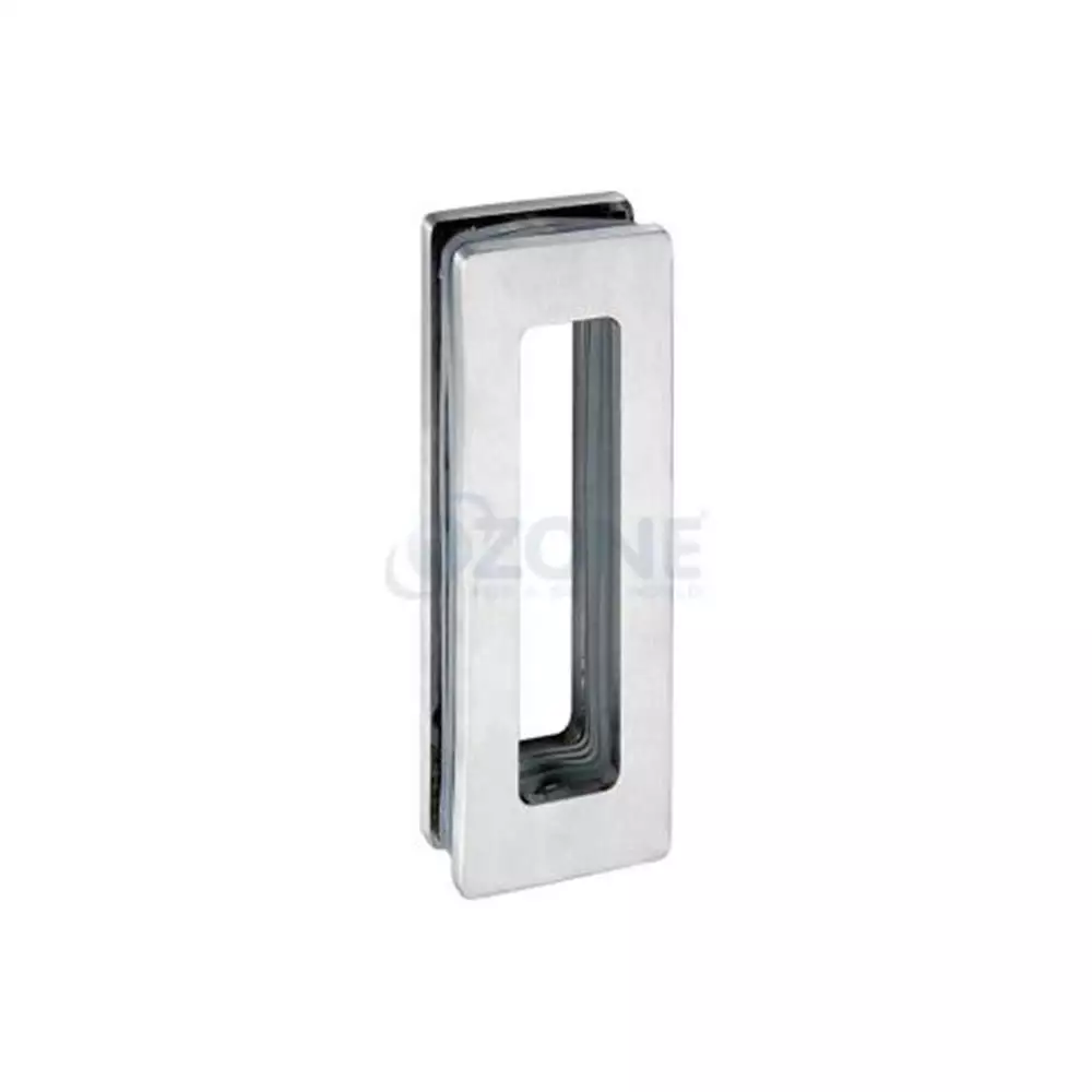 Ozone OZ-SL-HN-10 STD Glass Door Handle - Satin Stainless Steel (Rectangle)