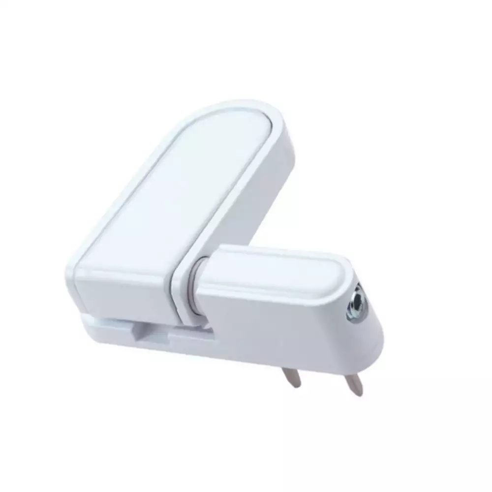 3D Hinge for u-PVC Casement Doors - McCoy DH-3 - White - McCoy 8M