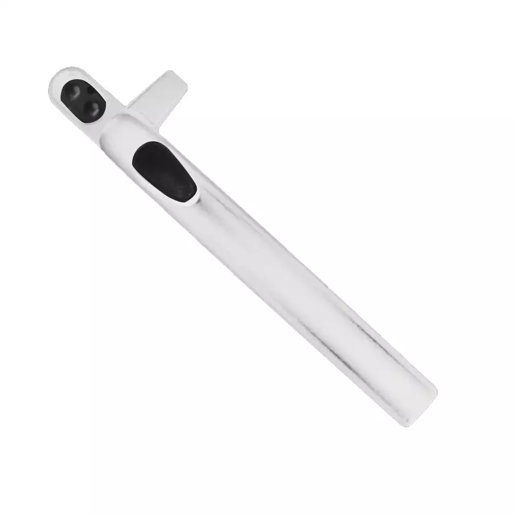 Push Button Single Point Handle For Aluminium Casement Windows - Series - McCoy SPPB - Left (White) - McCoy 8M