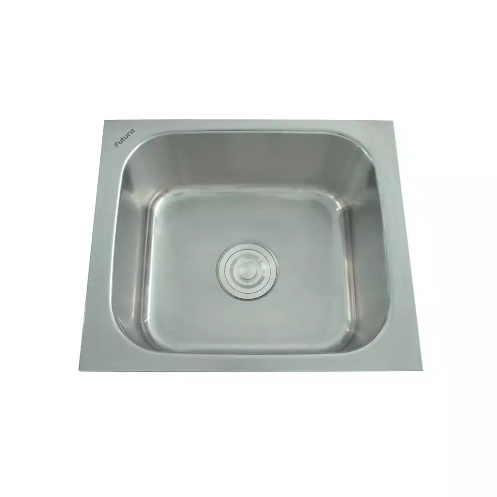 Futura Sinks Dura Single Bowl Square Series Kitchen Sink (19*16*8)