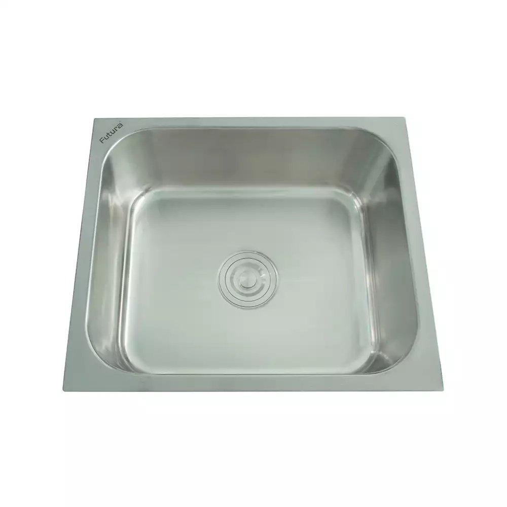 Futura Sinks Dura Single Bowl Square Series Kitchen Sink (21*18*8)