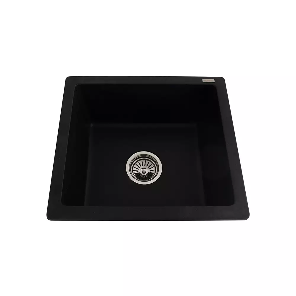 Futura Sinks Natural Quartz Series Kitchen Sink FS 1816 Black