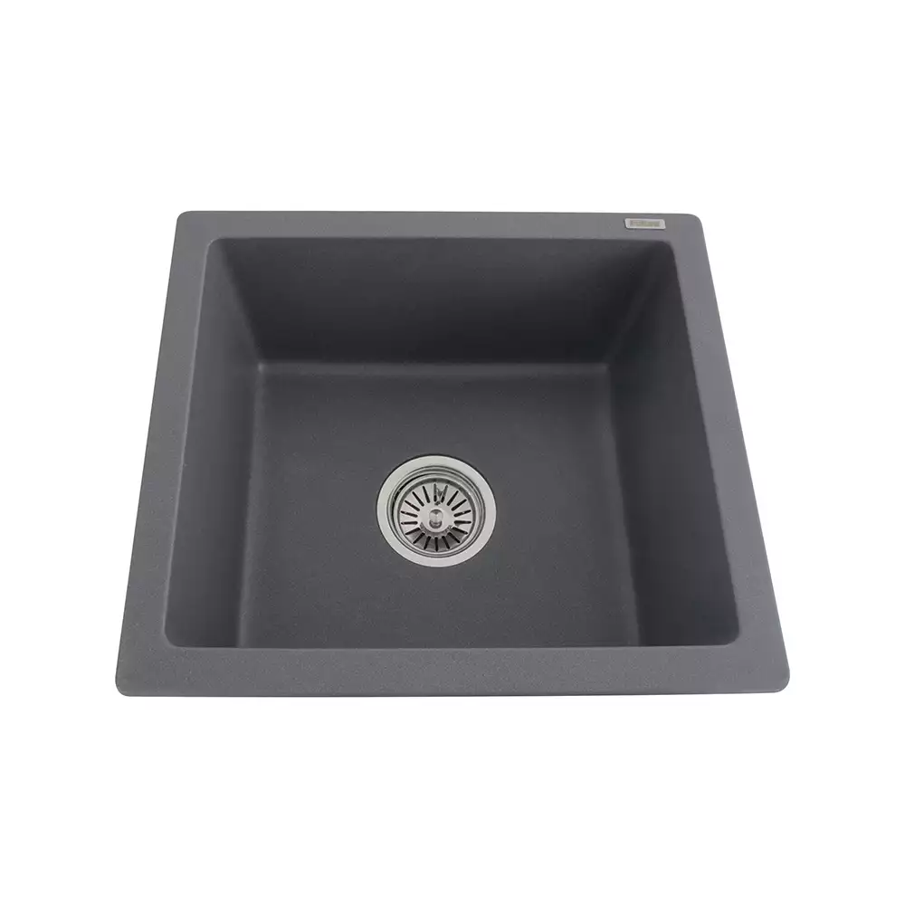 Futura Sinks Natural Quartz Series Kitchen Sink FS 1816 Grey