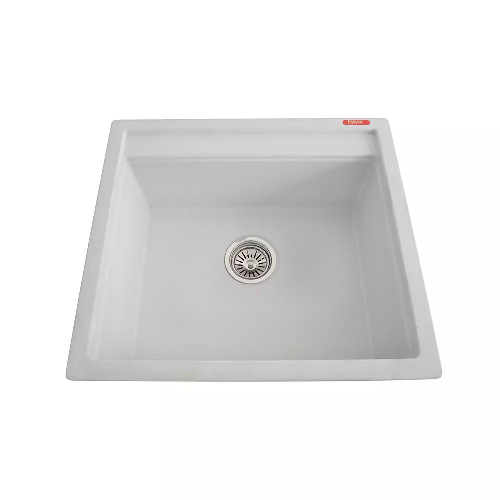 Futura Sinks Natural Quartz Series Kitchen Sink FS 2220 NQ White