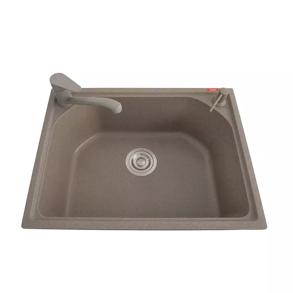 Futura Sinks Natural Quartz Designer Series Kitchen Sink FS 2318 NQ LIGHT GREY