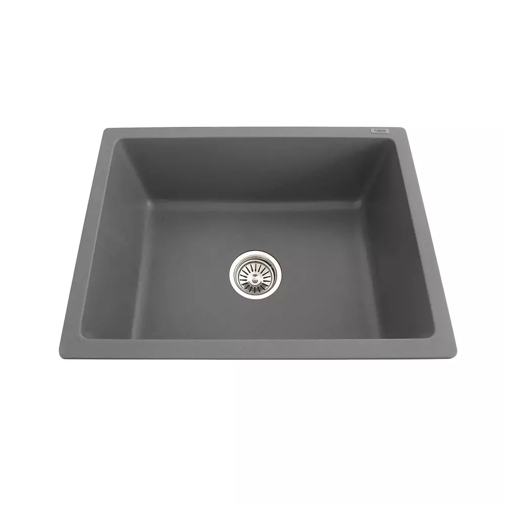 Futura Sinks Natural Quartz Series Kitchen Sink FS 2418 NQ Grey