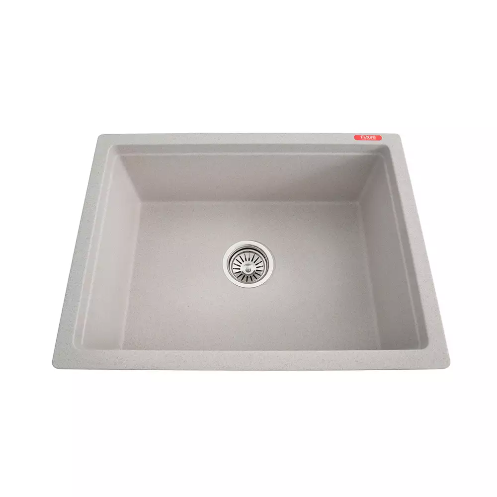 Futura Sinks Natural Quartz Series Kitchen Sink FS 2418 NQ Wheat spot