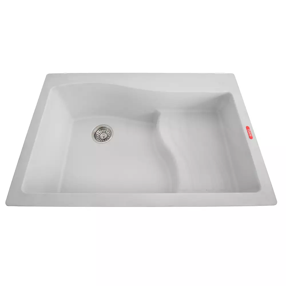 Futura Sinks Natural Quartz Series Kitchen Sink FS 3322 NQ White