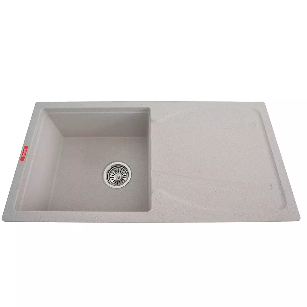 Futura Sinks Natural Quartz Series Kitchen Sink FS 3417 NQ Wheat Spot