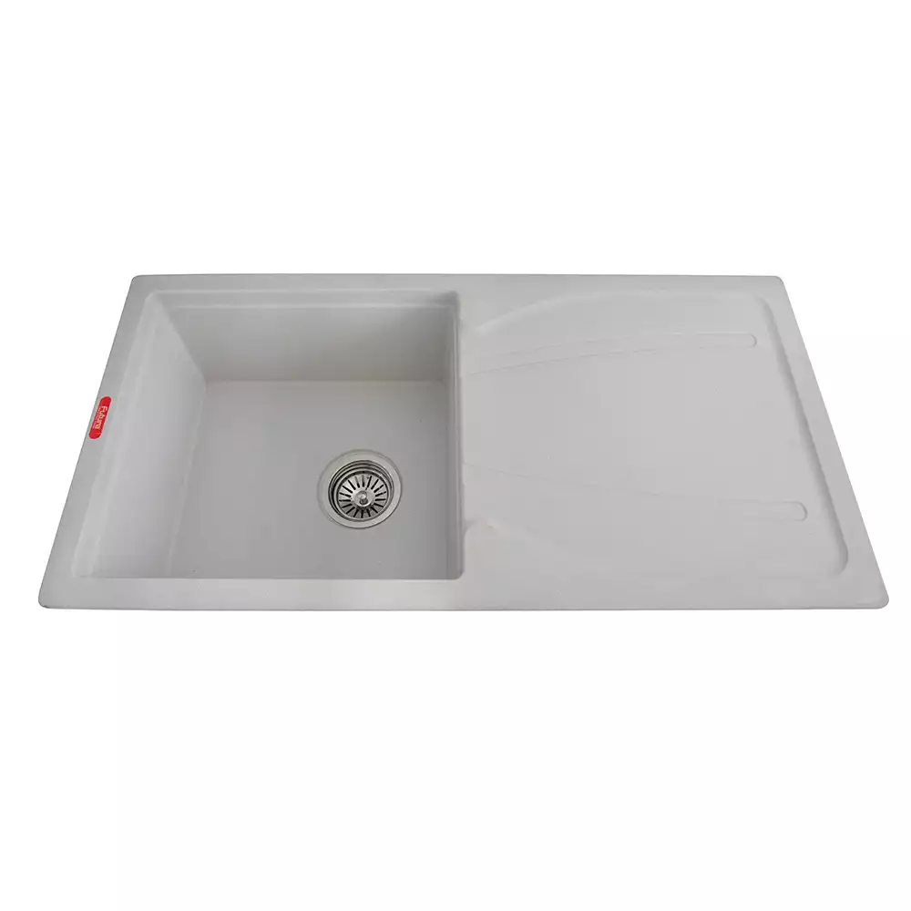 Futura Sinks Natural Quartz Series Kitchen Sink FS 3417 NQ White