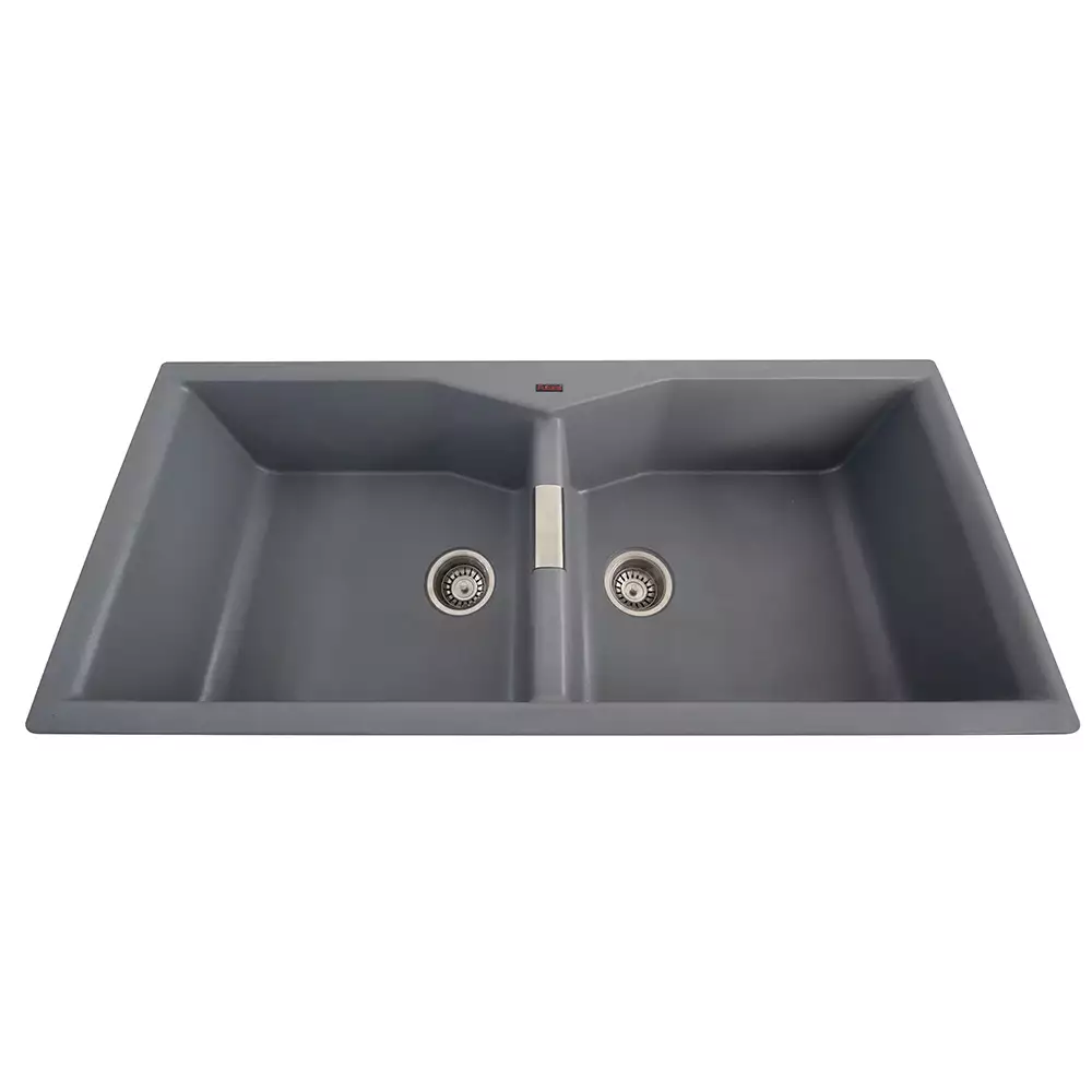 Futura Sinks Natural Quartz Series Kitchen Sink FS 4520 NQ Grey