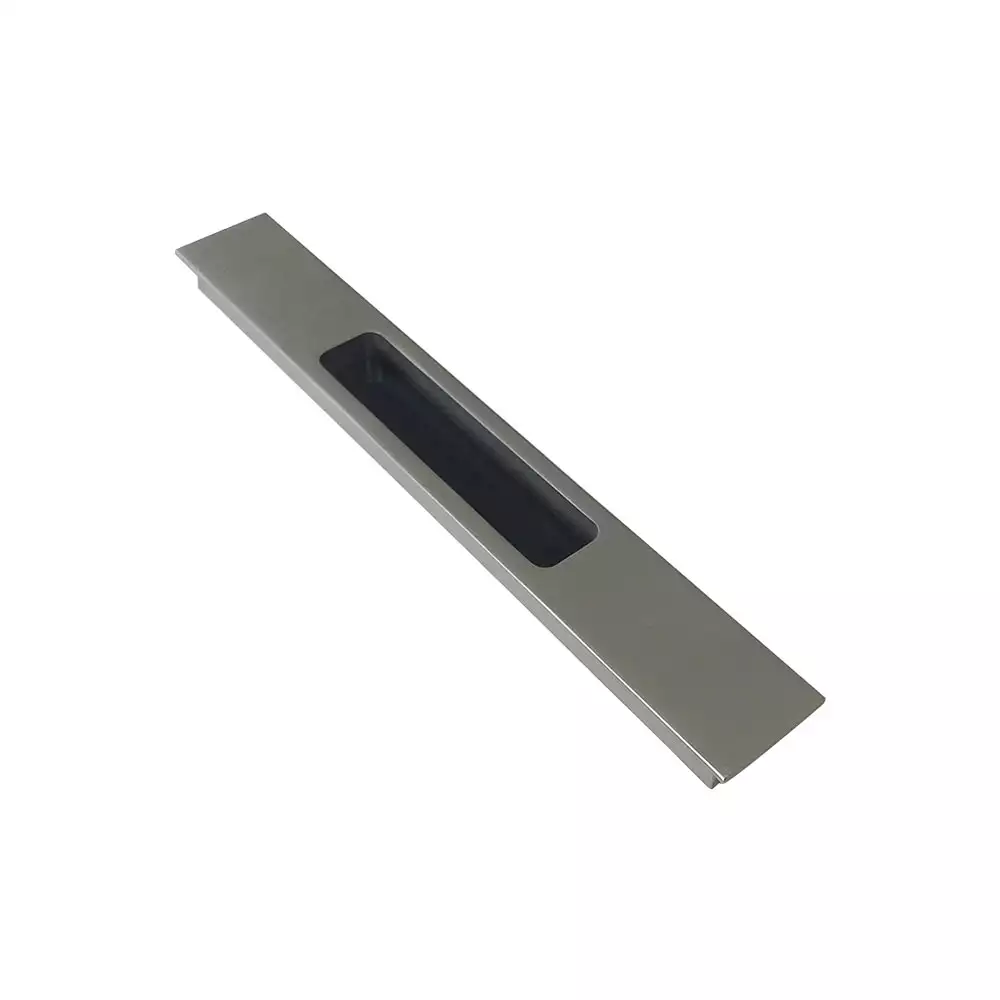 Tunes DP-10001 Concealed Sliding Wardrobe Handle (Full Matt Liquor/Black) - 576 mm