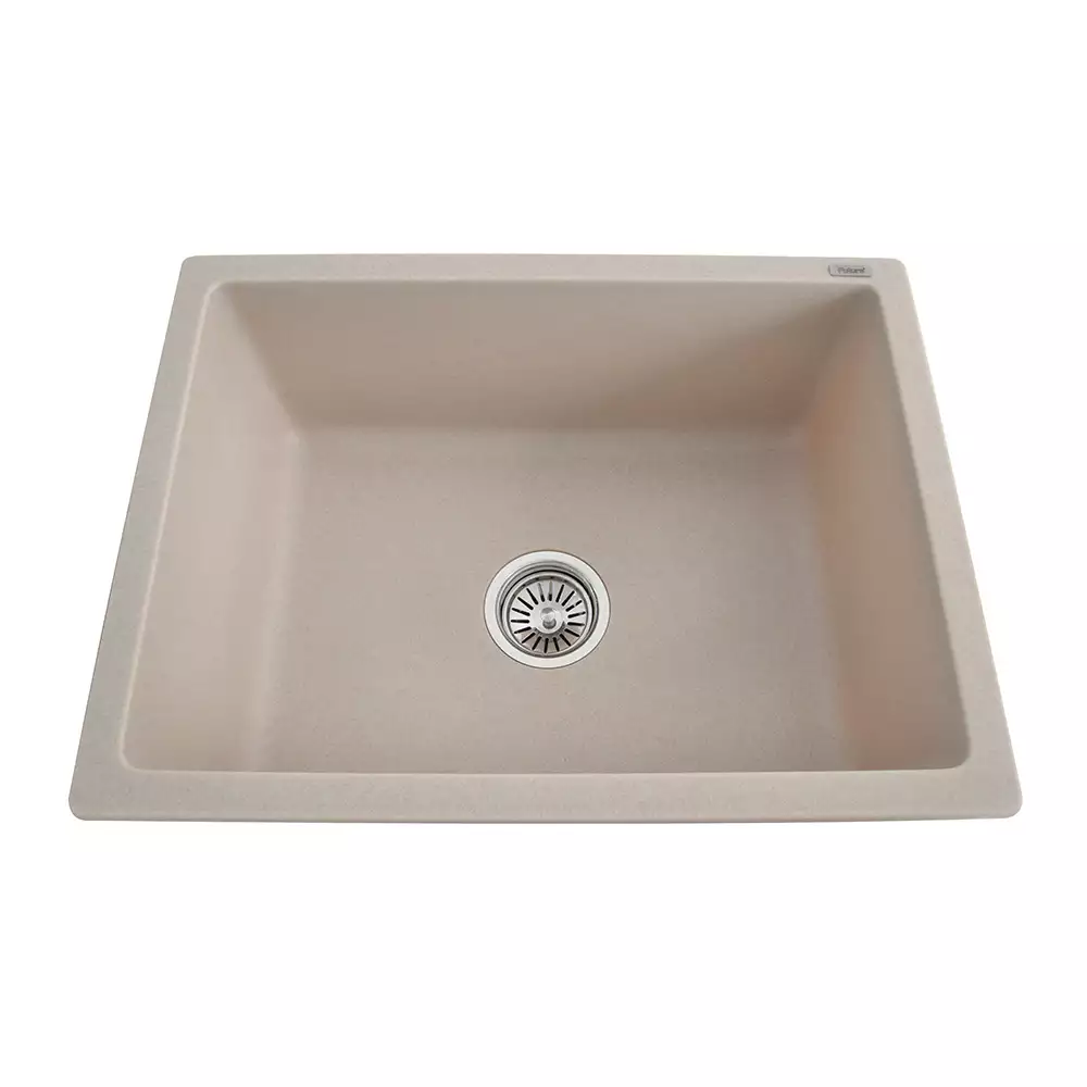 Futura Sinks Natural Quartz Series Kitchen Sink FS 2418 NQ Wheat