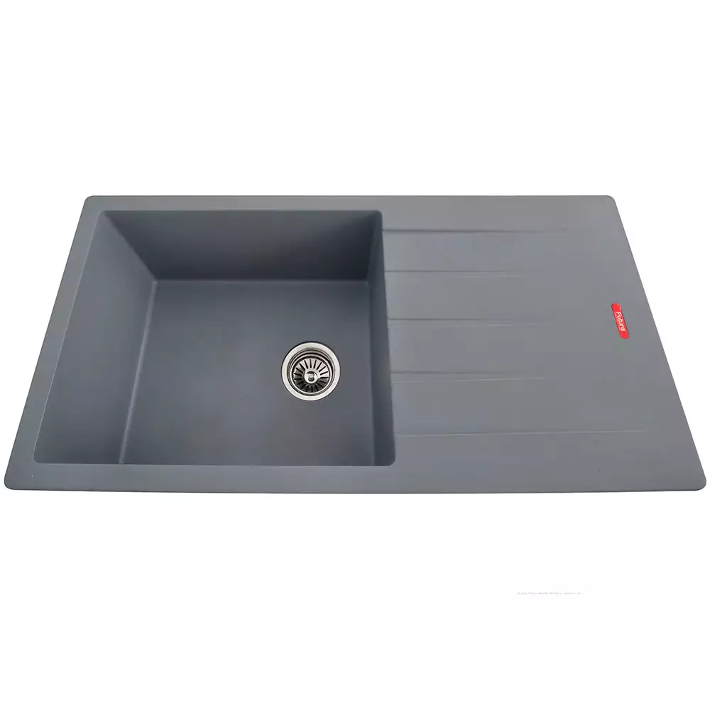 Futura Sinks Natural Quartz Series Kitchen Sink FS 3618 NQ Grey