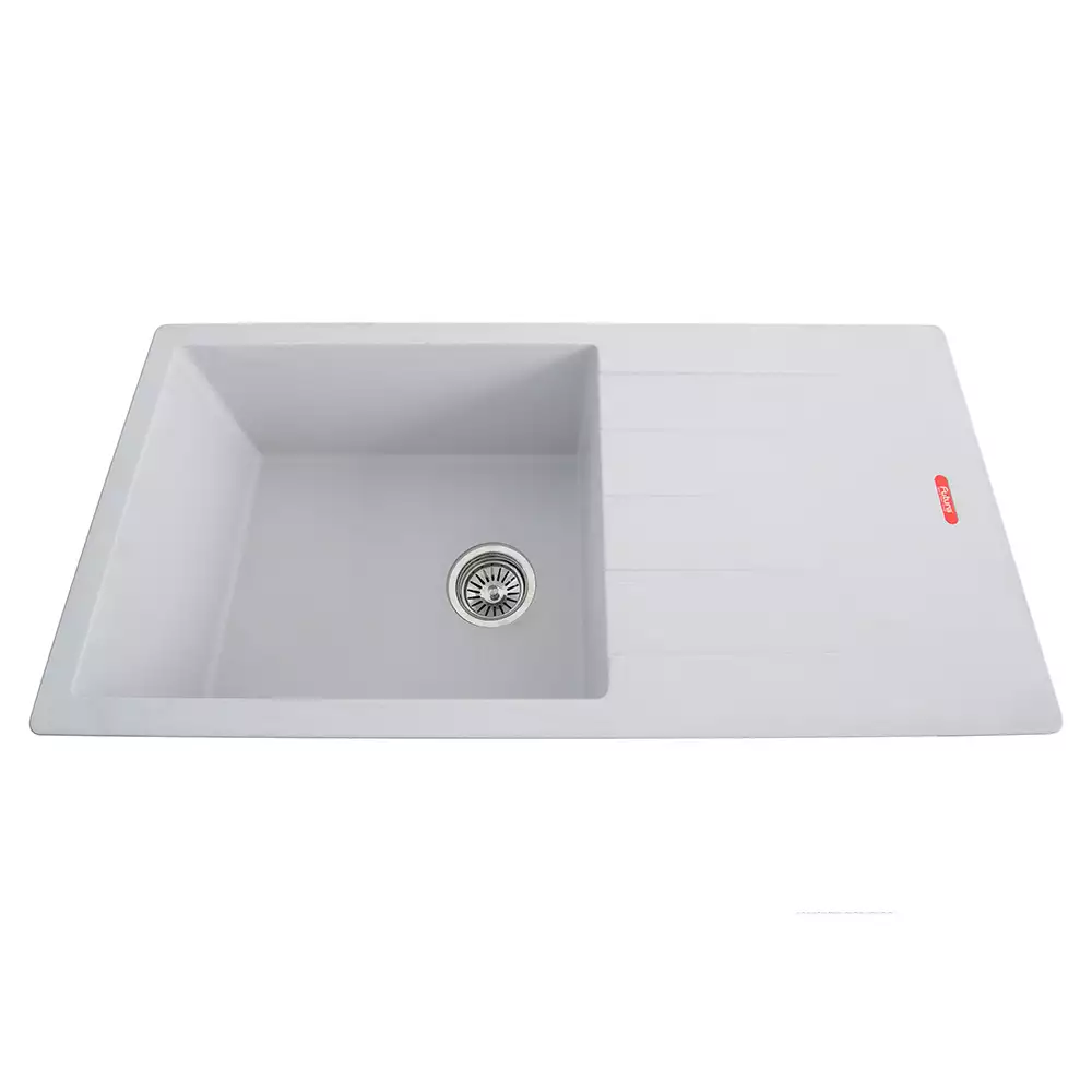 Futura Sinks Natural Quartz Series Kitchen Sink FS 3618 NQ White