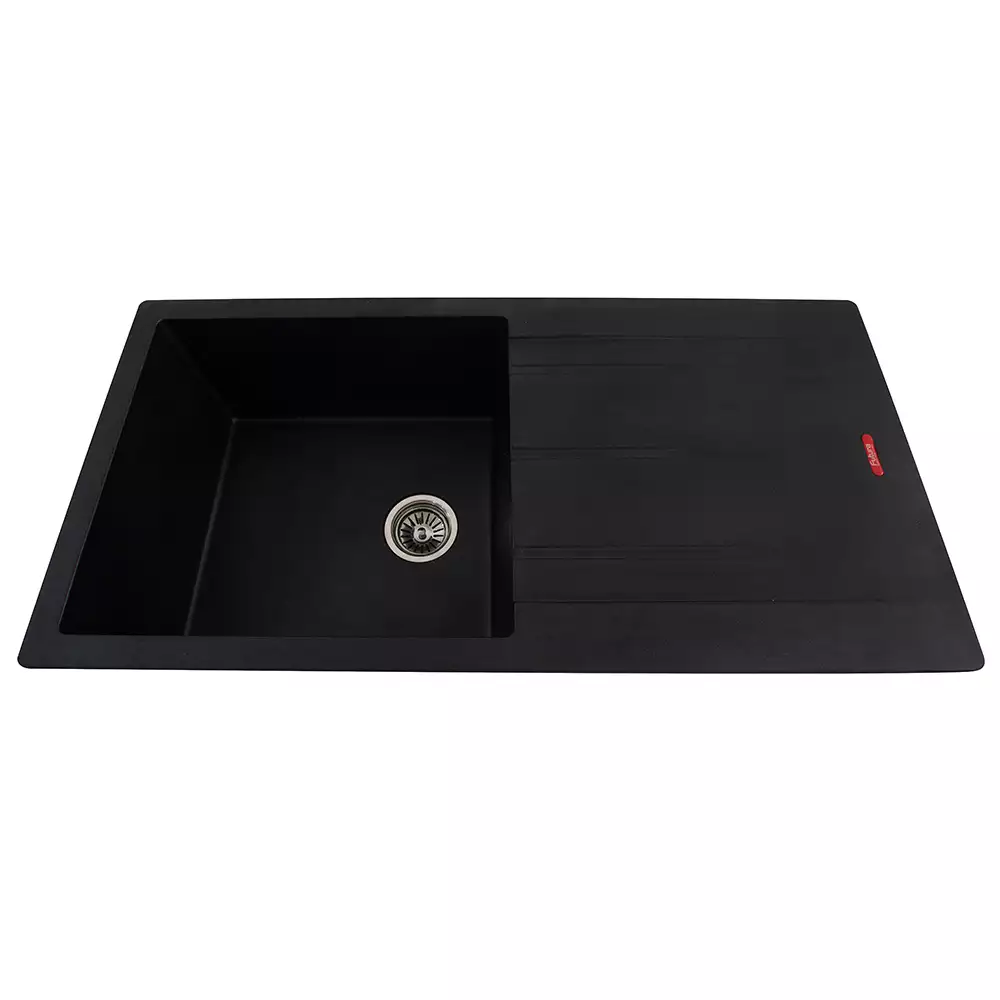 Futura Sinks Natural Quartz Series Kitchen Sink FS 4020 NQ Black