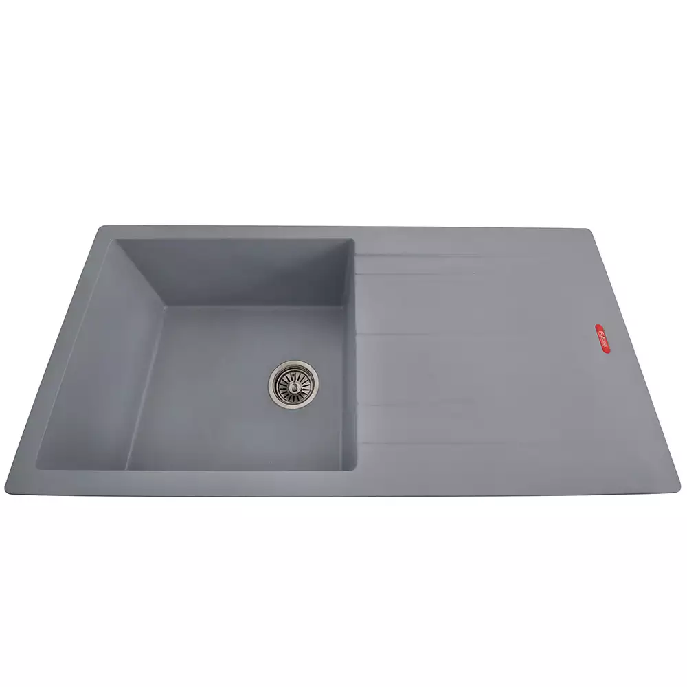 Futura Sinks Natural Quartz Series Kitchen Sink FS 4020 NQ Grey