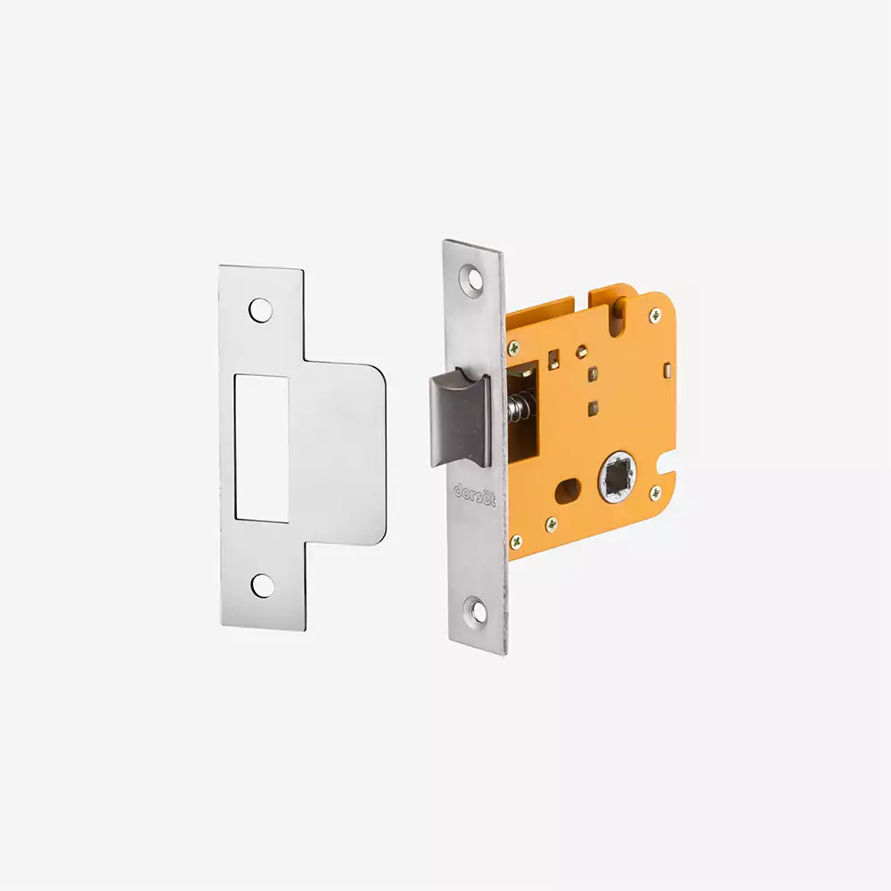 Dorset 50 mm Lock Body (ML103) Only Latch For balcony - Silver Satin