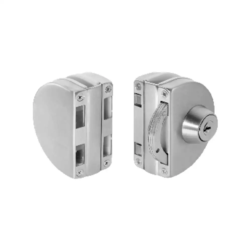 Eutoriia Glass Door Lock Without Cutout - UPL 4 AB