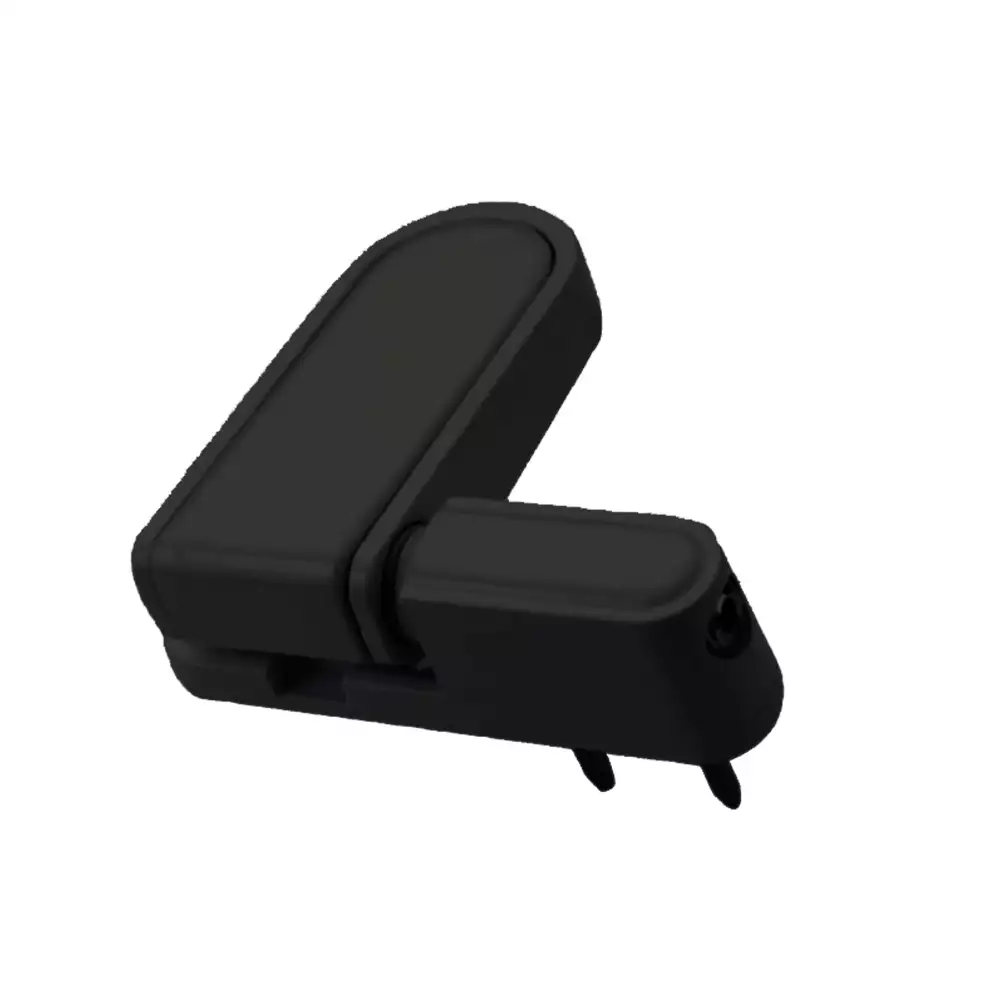 3D Hinge for u-PVC Casement Doors - McCoy DH-3 - Black - McCoy 8M