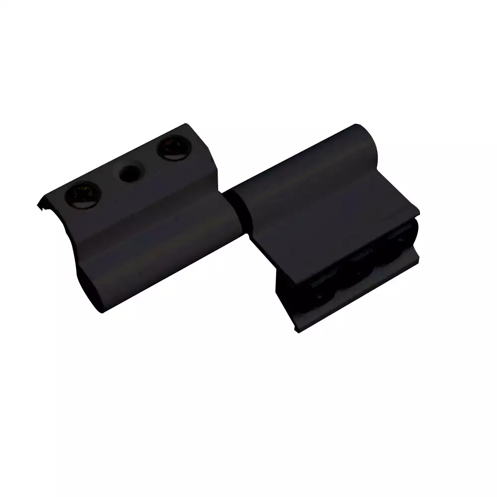 Butt Hinge for Aluminium Casement Windows - Euro Groove - McCoy BH-E - Black - McCoy 8M