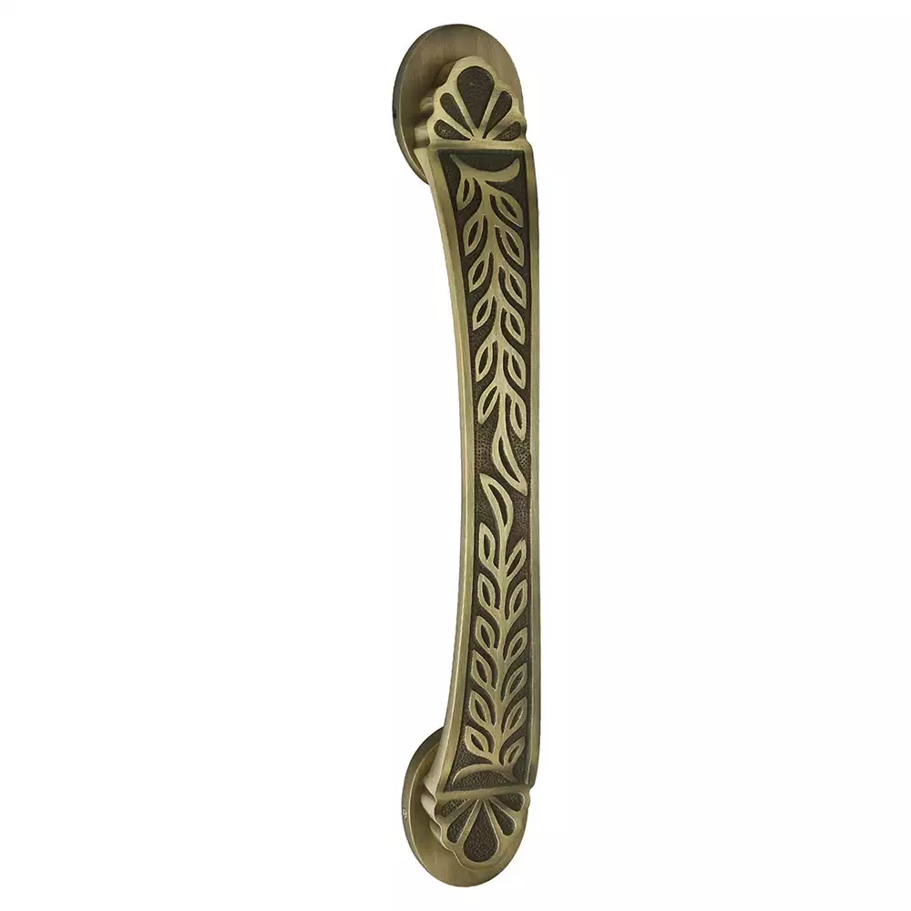 Atom Locks Cabinet Pull Handle Kaveri Brass Antique 12inch