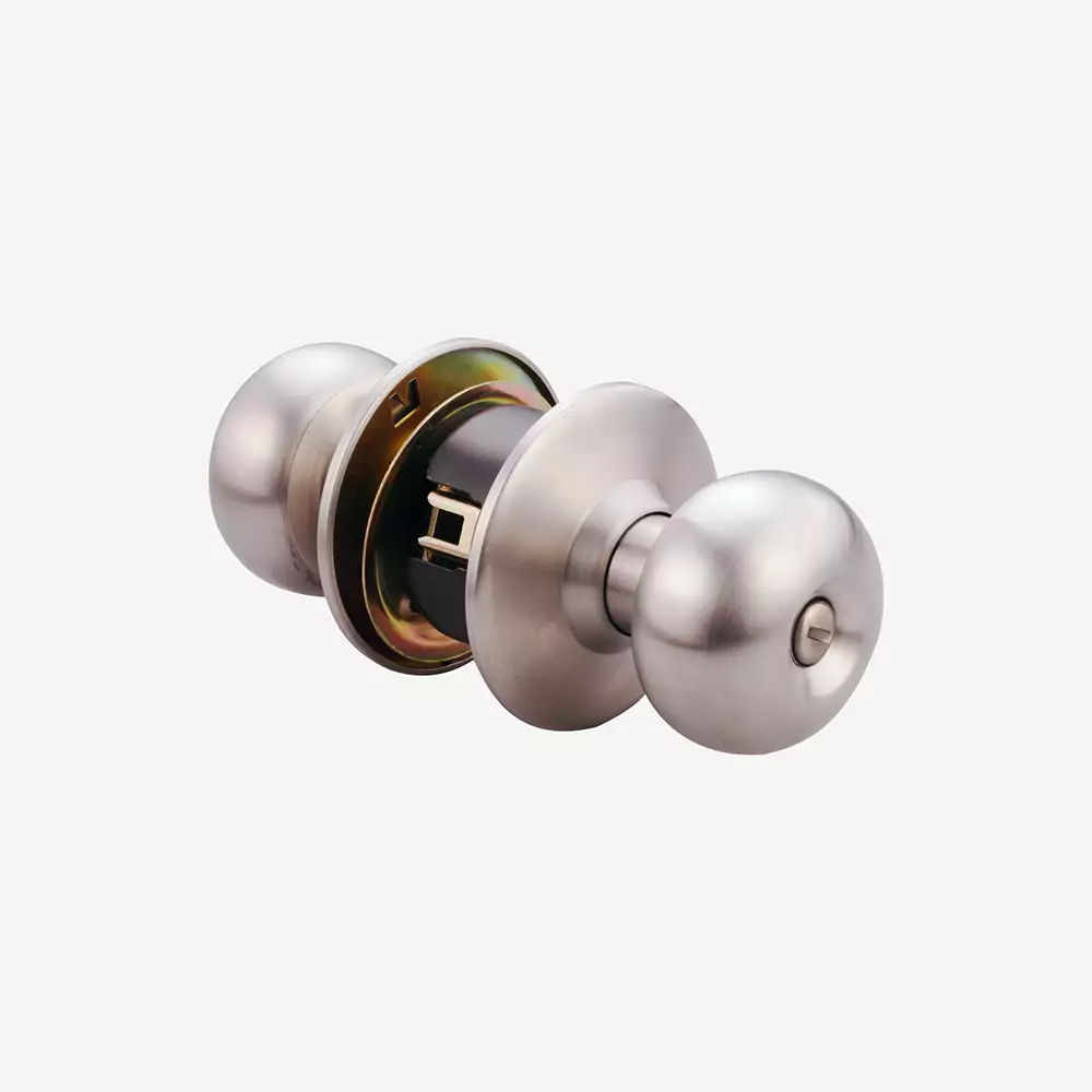 Dorset Cylindrical Lock (Privacy ) For 70 mm Door- Silver Satin