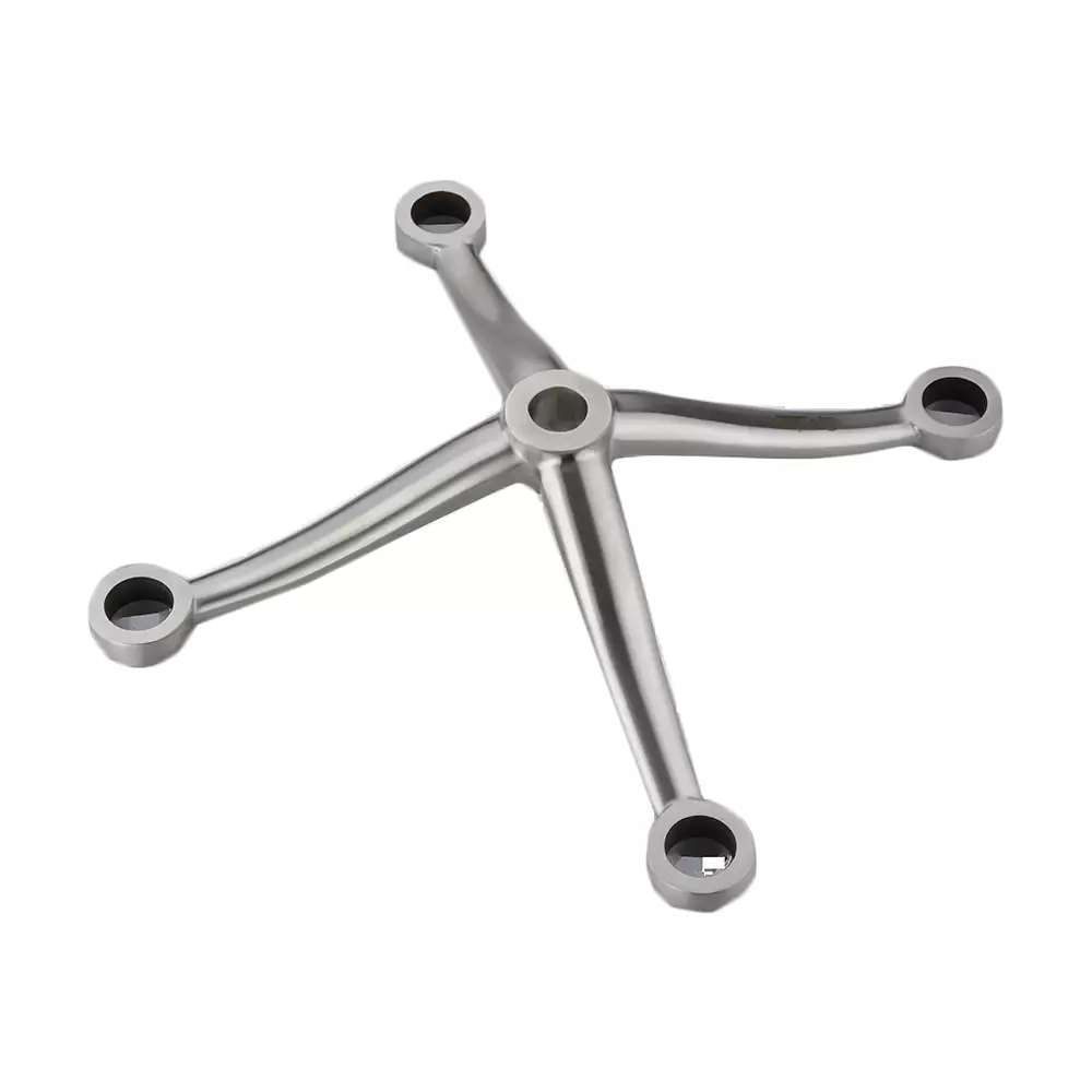 Arteza 4 Way Without Fin Spider Fitting 200 mm Arm, Satin Finish