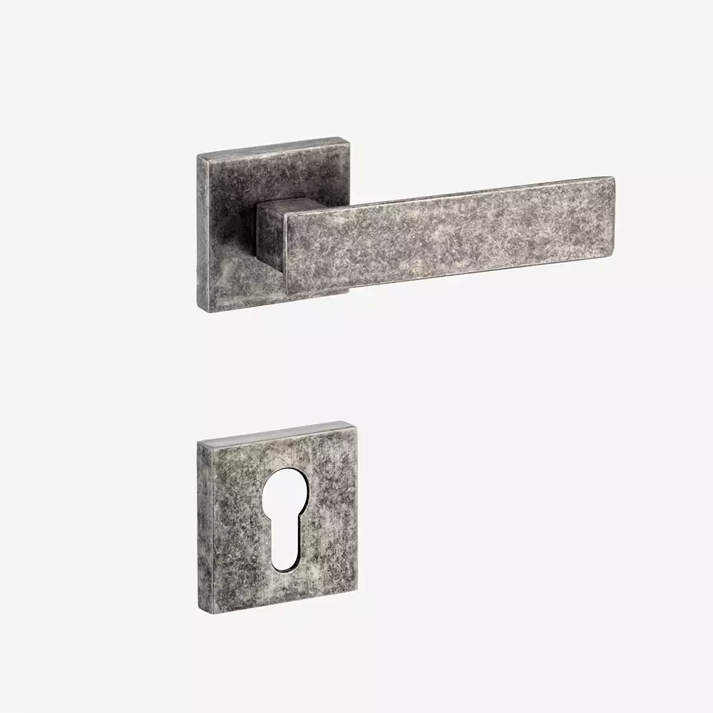 Dorset Farretto Vitra Mortise on Rose Door Handle - Cromoton