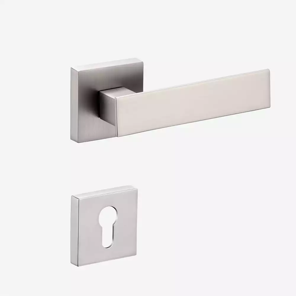 Dorset Farretto Vitra Mortise on Rose Door Handle - Satin Matt