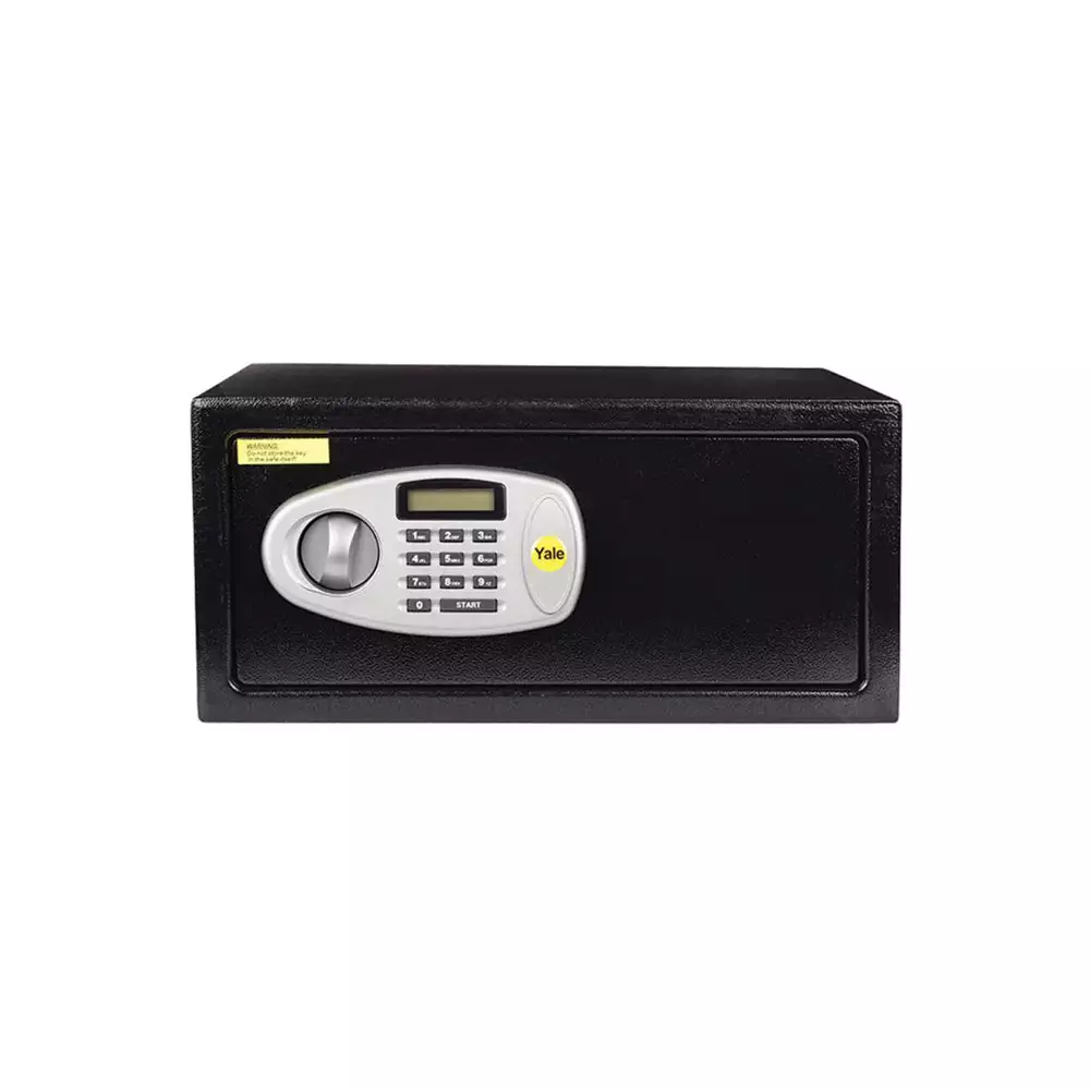 Yale YLS/200/DB2 (24.7 Litre) Electronic Safe Locker For Home & Office With Pin Code & Key Access, Black - 11.2 Kg (1 Year Warranty)