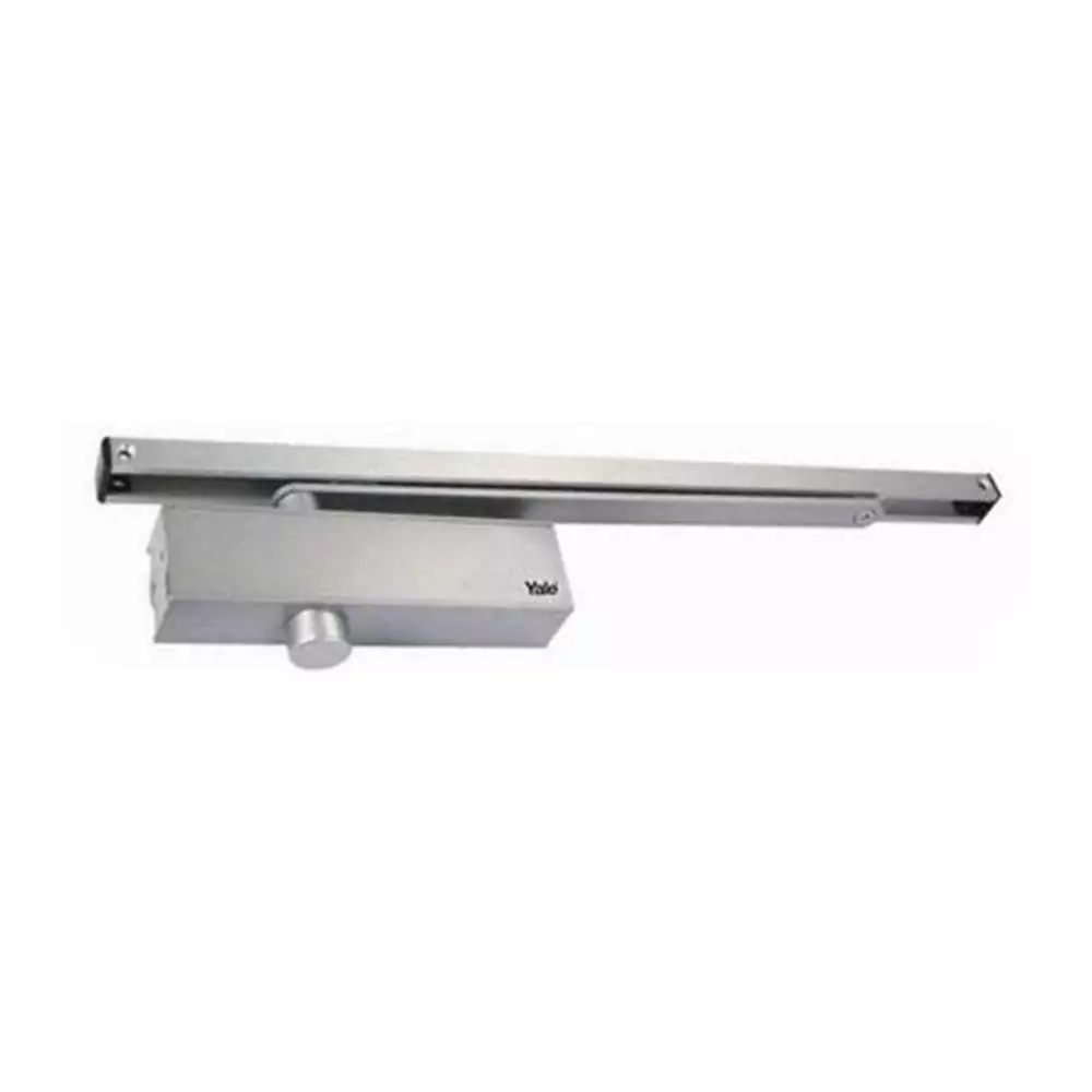 Yale DCR-3003SH-Slim Surface Mounted Palmet Type Door Closer, Silver