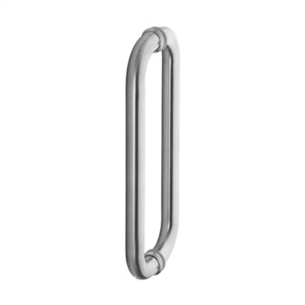 Eutorria D Type Glass Door Handle, 32x600mm SSS & C2C- 568mm, Tube thickness 1.2mm.                                    