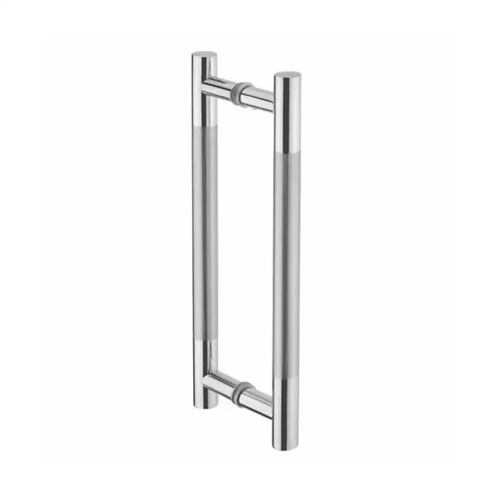 Eutorria H Type Glass Door Handle, 25x450mm PSS/SSS & C2C- 305mm, Tube thickness 1.2mm.                                    