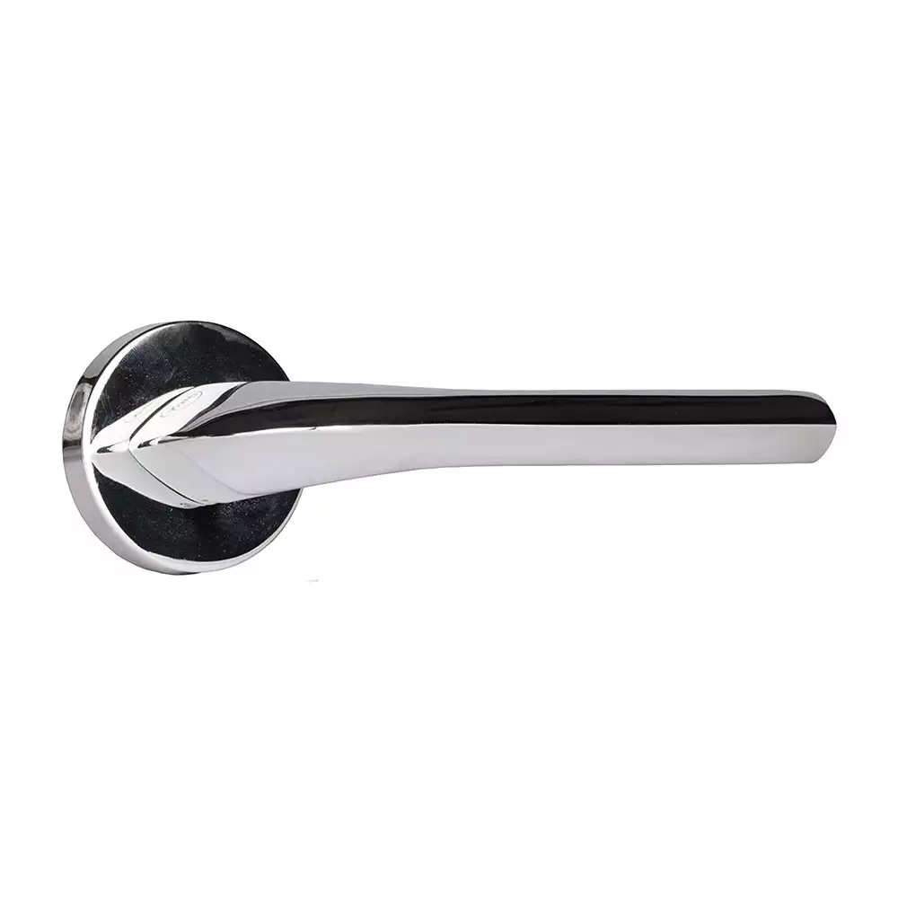 Yale YPBL-808 Solid Brass Lever Door Handle, Chrome Polished