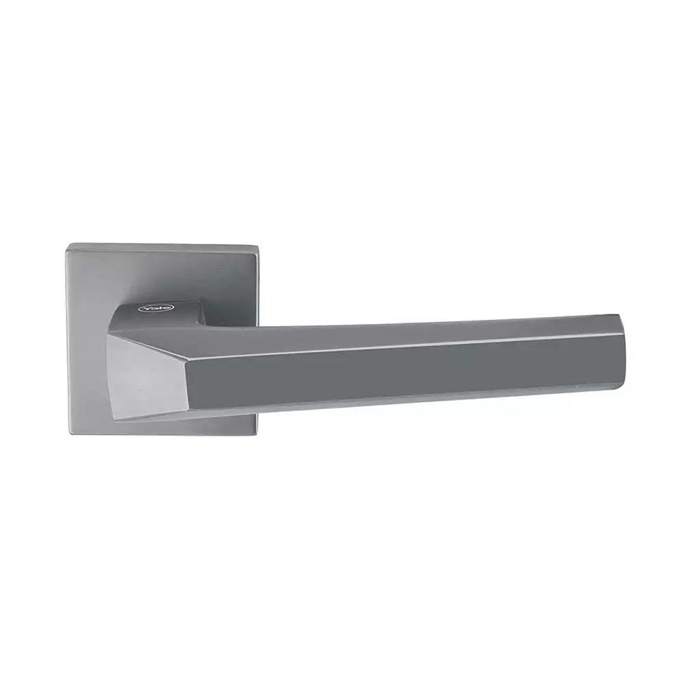 Yale YPVL 904 Premium PVD Brass Lever Door Handle, Black Matt