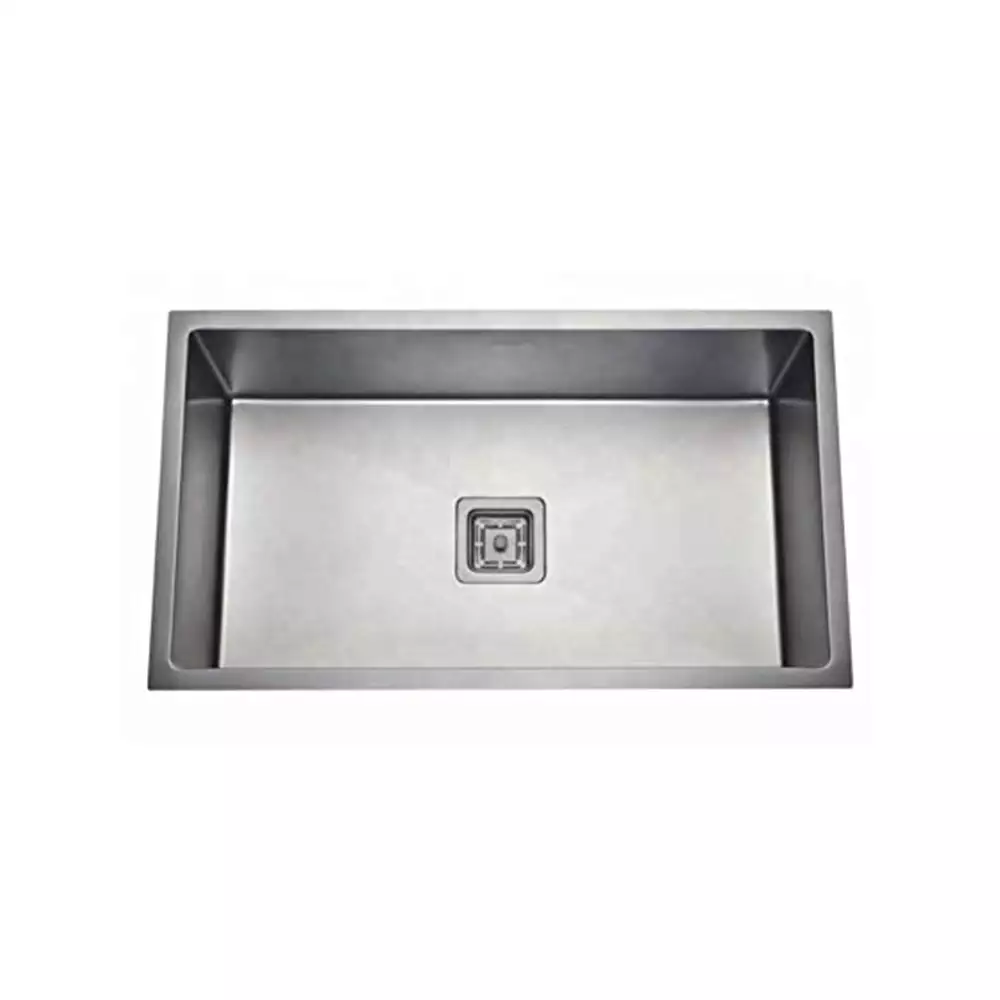 Crocodile 304 Grade Single Bowl Stainless Steel Handmade Kitchen Sink (30 x 18 x 10) Inches