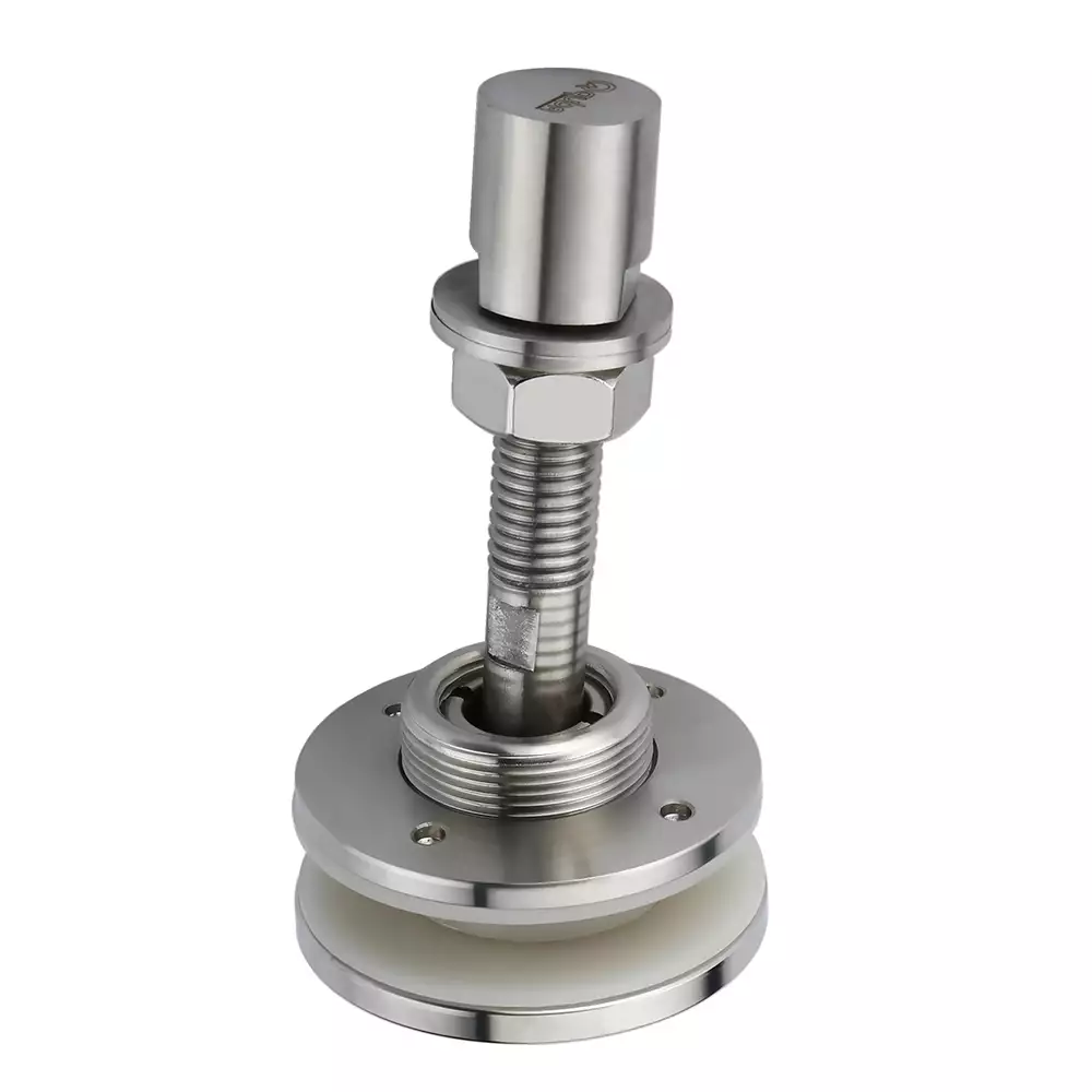 Arteza Articulated Routel Flat Head Bolt, Satin Finish