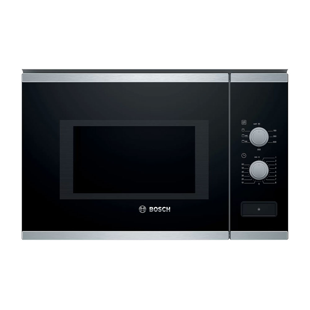 Bosch Serie-4 Rotary Knob Built-in Microwave With Convention & Grill, Capacity 25 L - (Black)