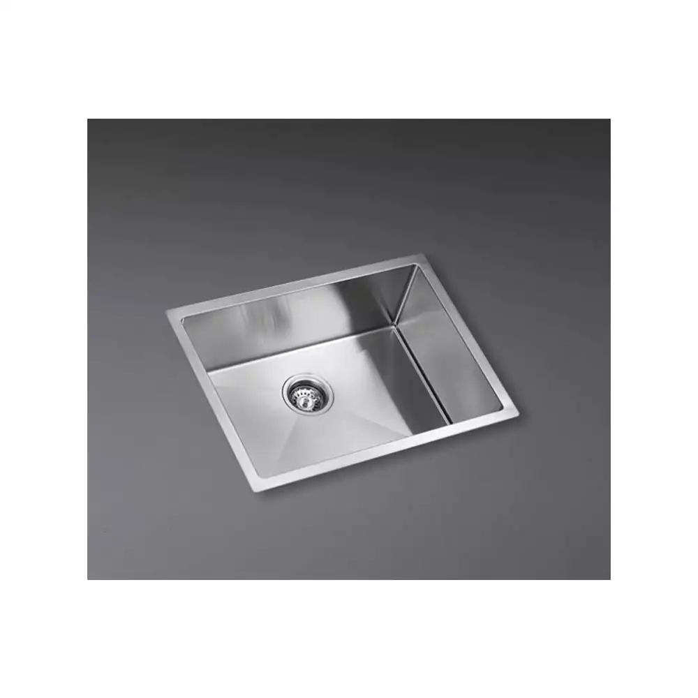 Kaff Marco Stainless Steel 304 Single Bowl Kitchen Sink - (24 L x 18 W x 9 D) Inches