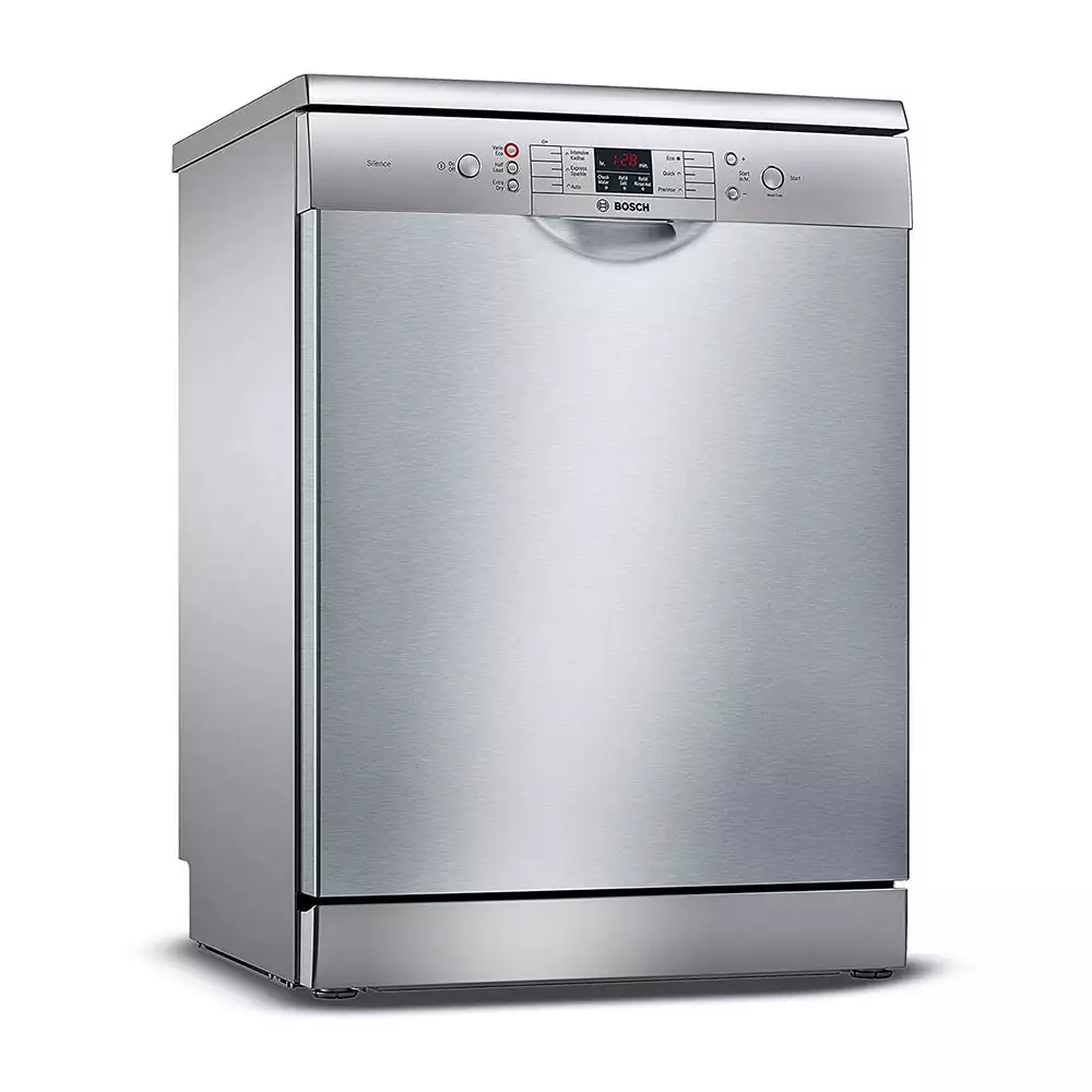 Bosch Series 6 60 cm Free Standing Dishwasher, Capacity 13 Place Setting - (Silver Inox)