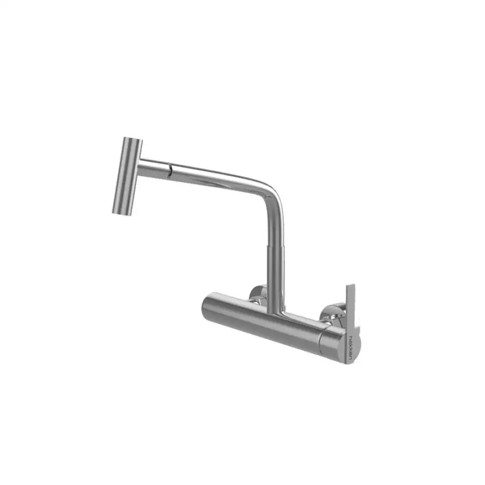 Hekken Stainless Steel Wall Mounted Sink Faucet -[hek-Belagio-5002]