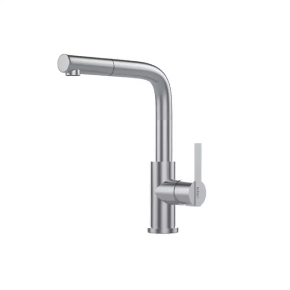 Hekken Stainless Steel Deck Mounted Sink Faucet With Shower Pull Down - [hek-Belagio-7004SP]