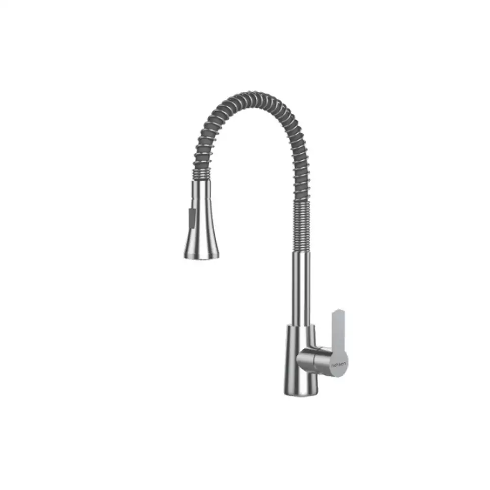 Hekken Stainless Steel Deck Mounted Sink Faucet With Shower Pull Down - [hek-Herms-7006SP]