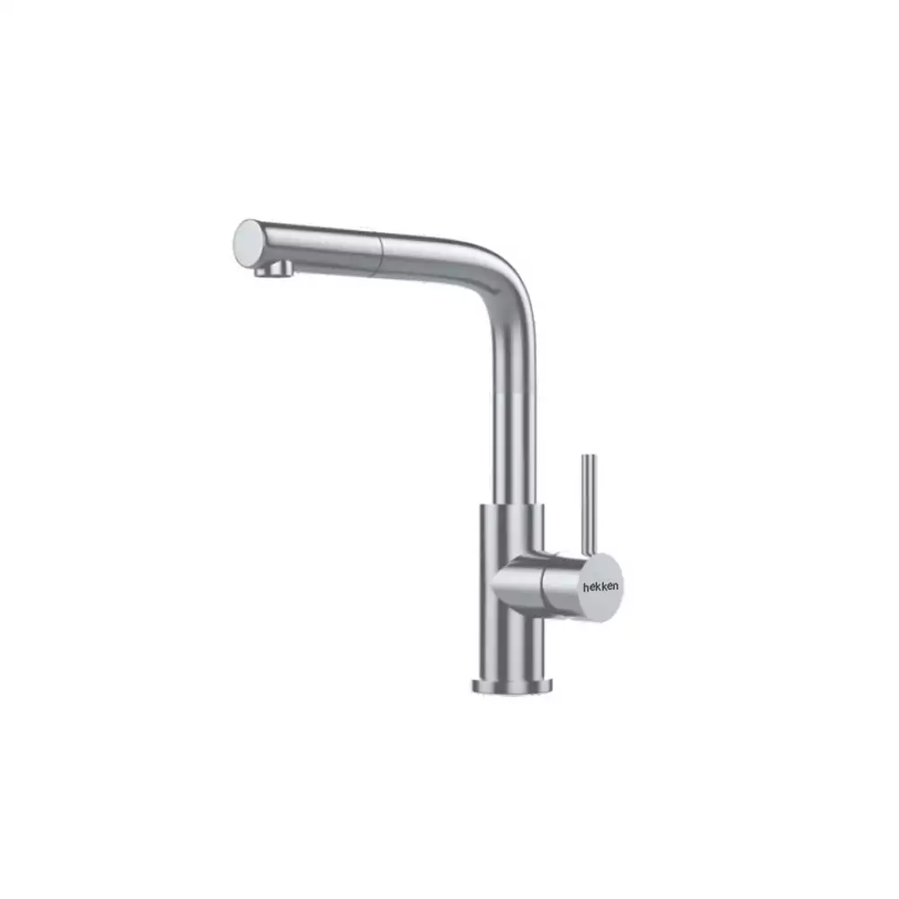 Hekken Stainless Steel Deck Mounted Sink Faucet With Shower Pull Down - [hek-Italio-7004SP]