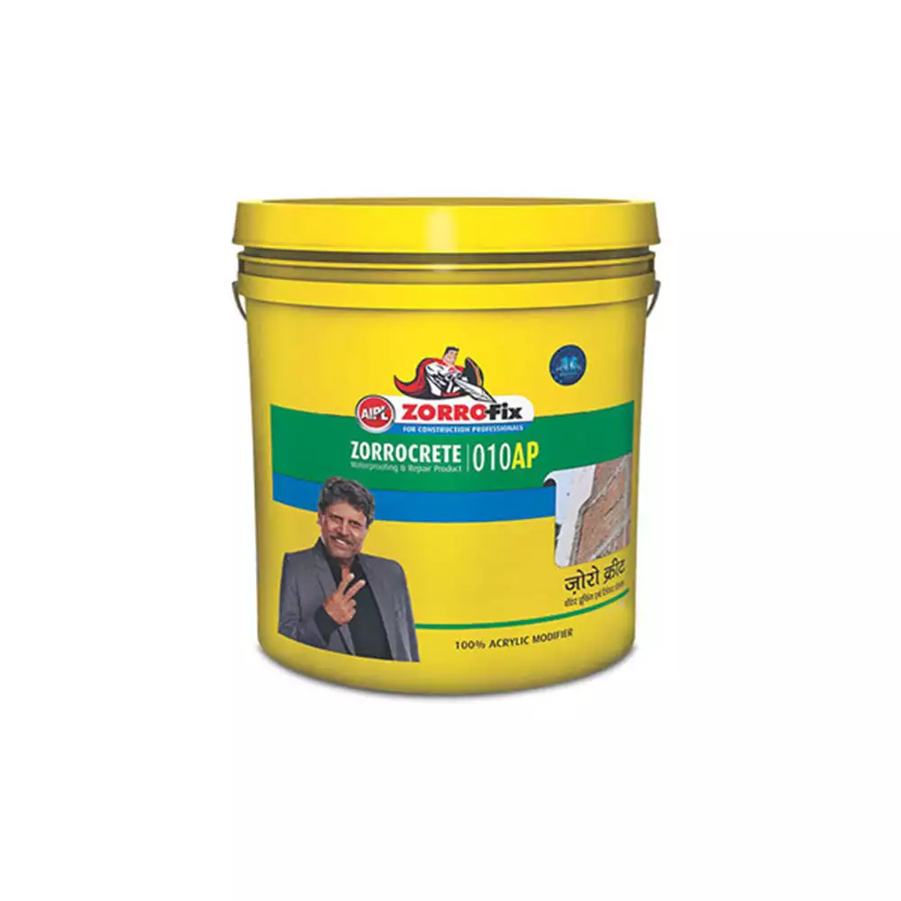 Abro 1 Ltr Zorrocrete 010AP Acrylic Roof Waterproofing